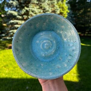 Handmade ceramic dish